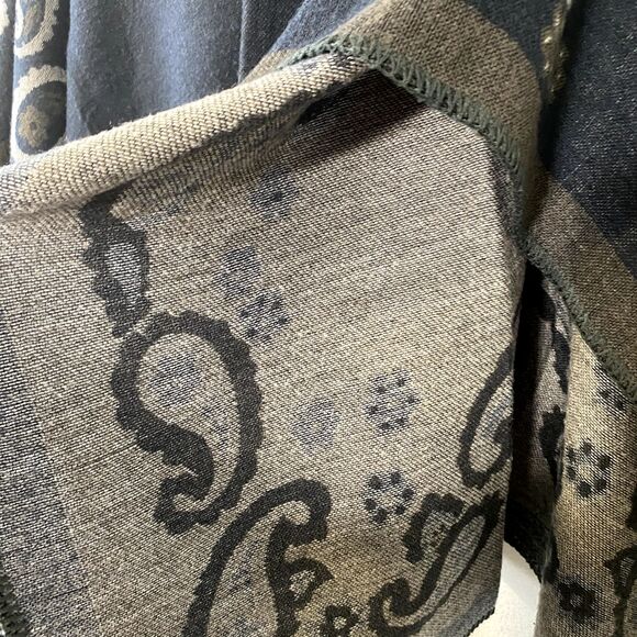 Urban Coco Women Knitted Open Poncho Cape Blanket Ladies Navy Warm Wrap Shawl - Picture 4 of 6